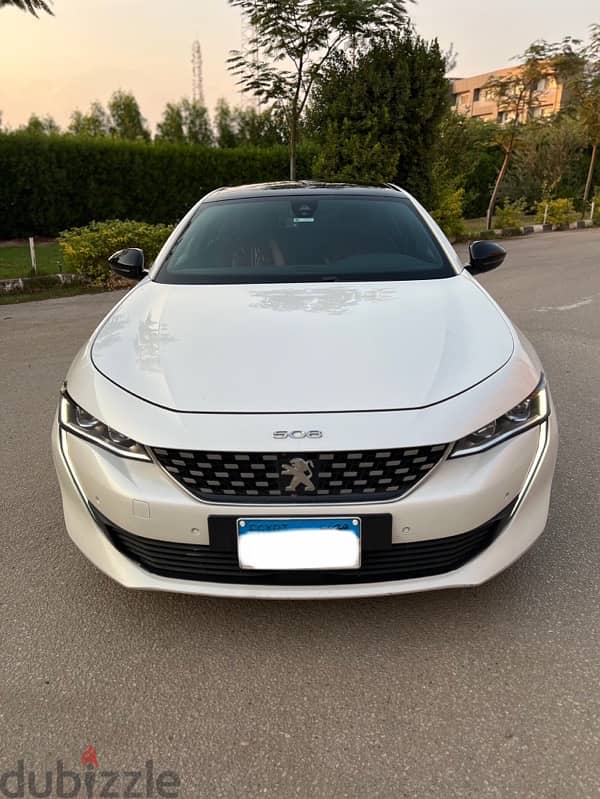 Peugeot 508 2020 getline red interior 2