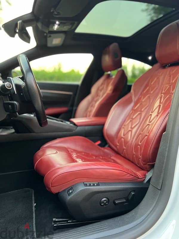 Peugeot 508 2020 getline red interior 11