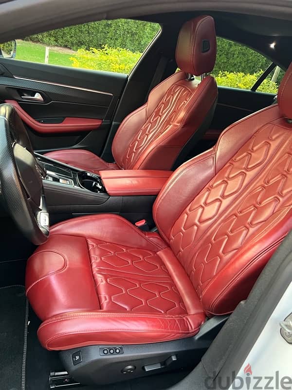 Peugeot 508 2020 getline red interior 16