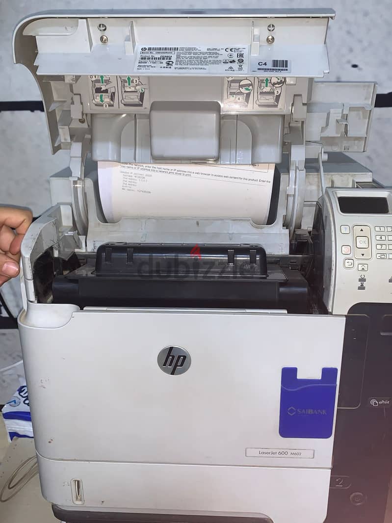 طابعة hp M602 اسود 2