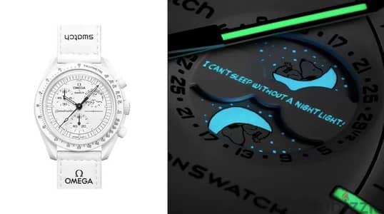 Omega X Swatch : MISSION TO THE MOONPHASE - SNOOPY