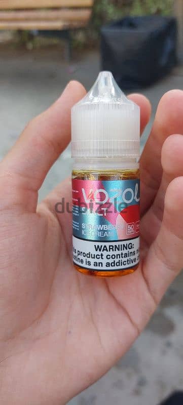 liquid vozol strawberry ice cream 50nic 30ml