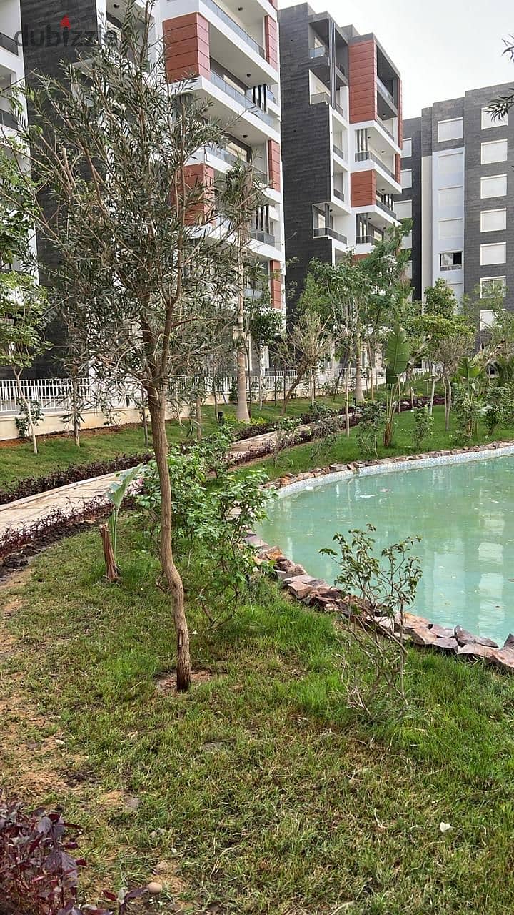 Immediate delivery apartment, fully finished with air conditioning and kitchen, ready for viewing and living in LACAPITAL compound, New Capital 0