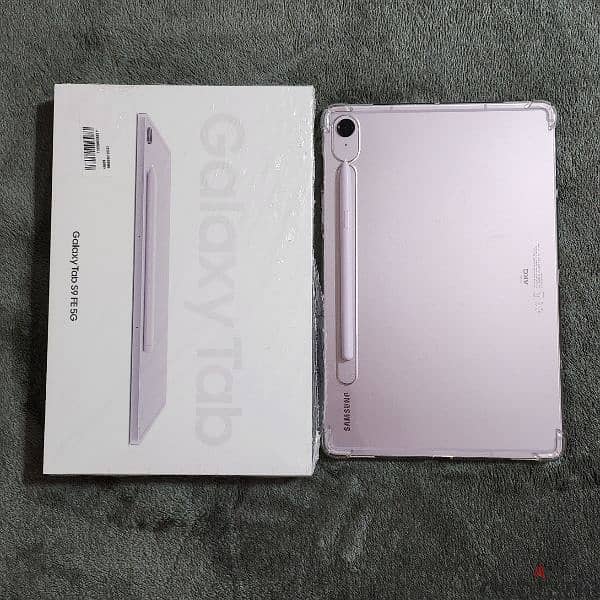 Samsung Galaxy Tab S9 FE, 128Gb, Lavender "with cover & screen" 0