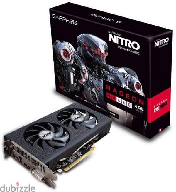 للبيع كارت RX 460 4GB DDR5 1