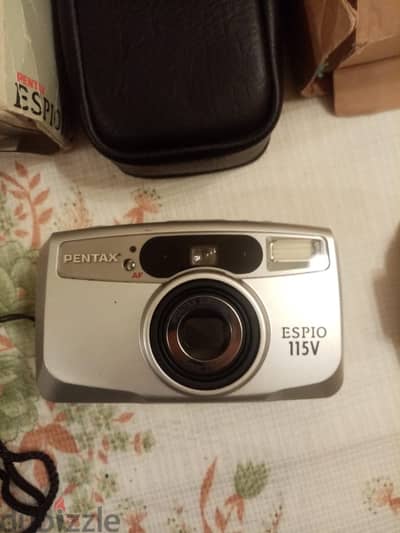 Pentax Espio 115v 35mm Compact Film Camera IQ Zoom 115 كاميرا بينتاكس