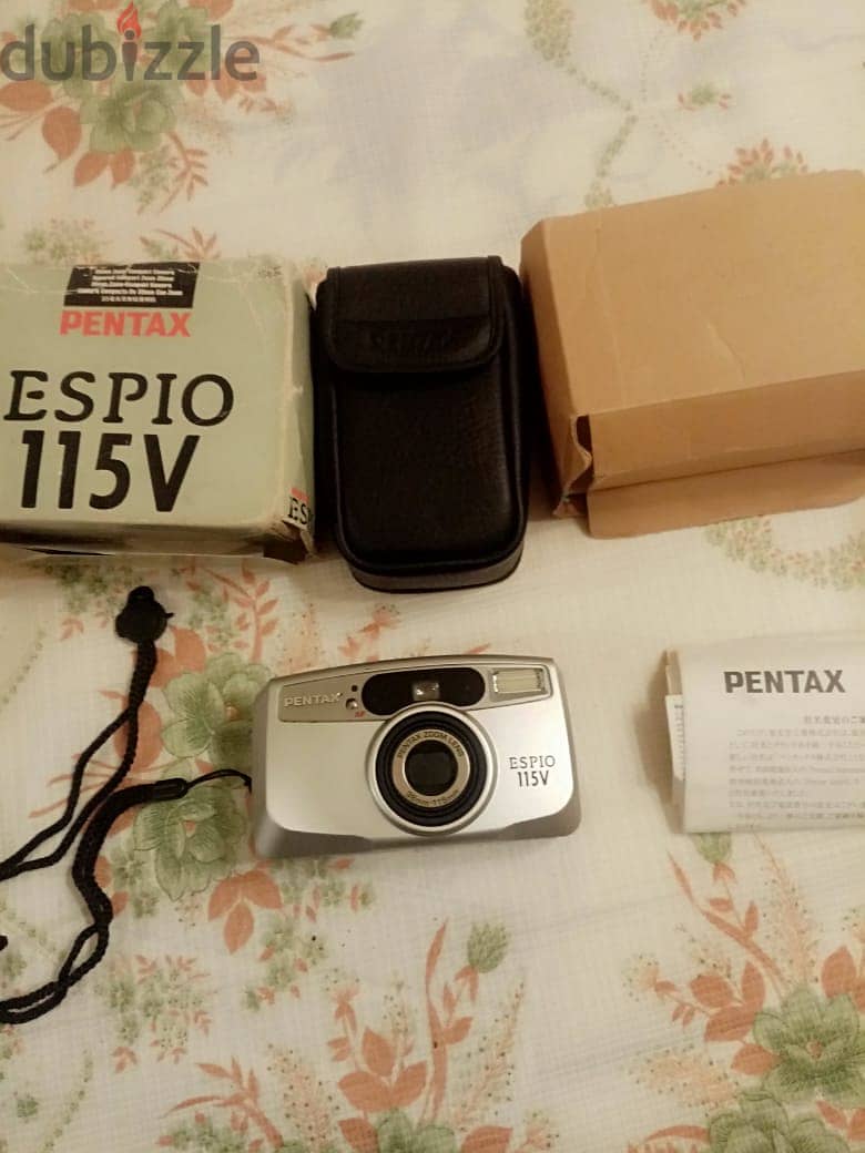 Pentax Espio 115v 35mm Compact Film Camera IQ Zoom 115 كاميرا بينتاكس 1