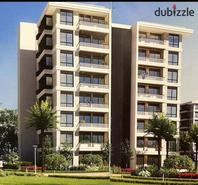 A catch for sale with amazing over price , an apartment at Noor city , wide garden view , high distinct , installments over 13 years . 0