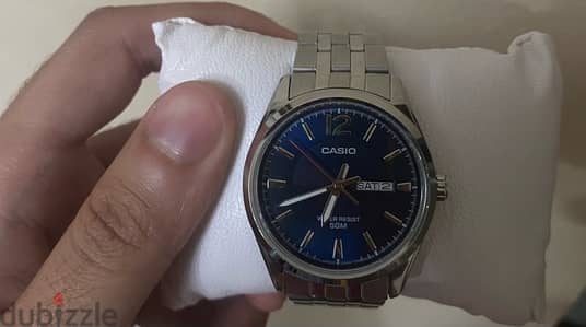 casio classic blue watch - MTP-1335D-2AVDF