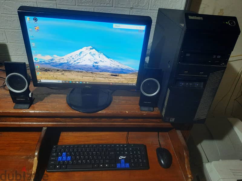 جهاز كمبيوتر كامل لينوفو Lenovo ThinkCentre Core I5 PC computer 0