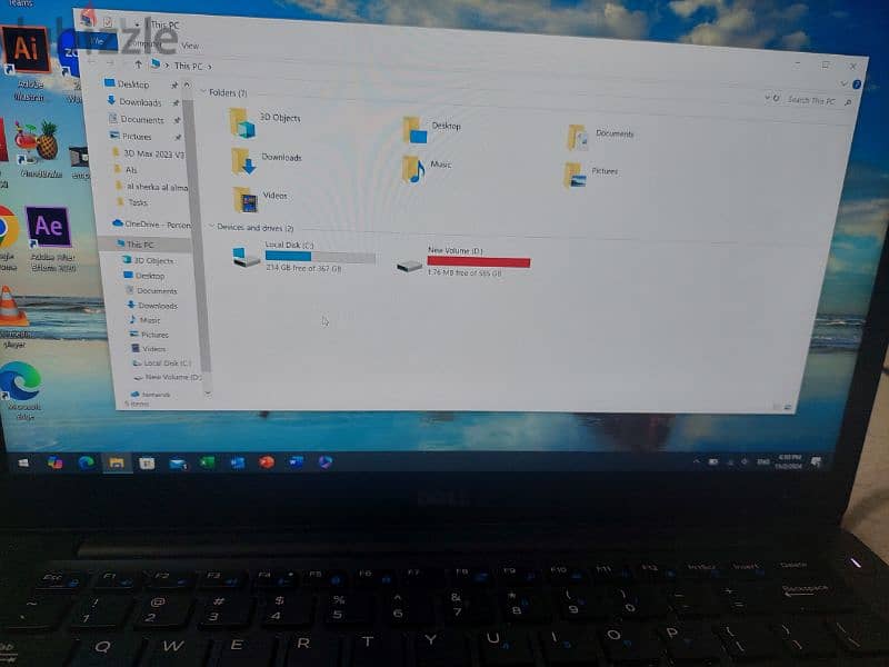 Dell core i7 touch screen 1Tb , RAM 32GB وارد دبي استعمال خفيف 4