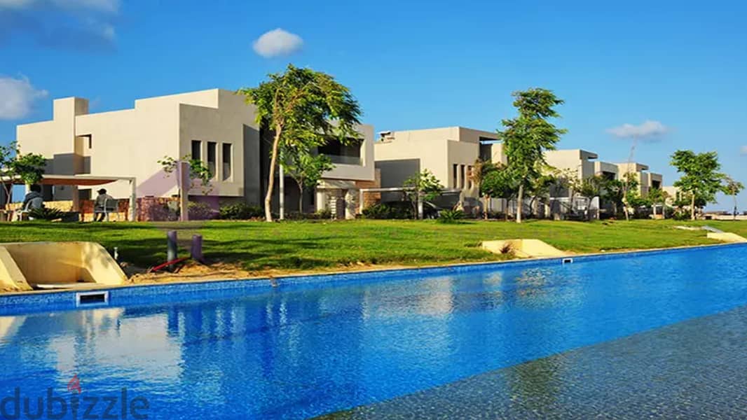 سنيور شاليه جاردن - ريسيل -hacienda bay - استلام فوري بالفرش و الاجهزه 0