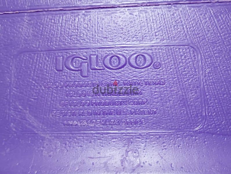 ايس بوكس ايجلو لاتيتيود امريكي ٥٨ لتر Igloo Ice CubeTM 60qt, Purple 12