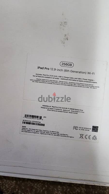 ipad 12.9 m2 256 silver 1