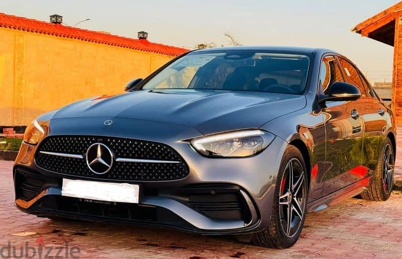 مرسيدس بنز سي 200 AMG full night packdge موديل 2022 فابريكا برا وجوه 0