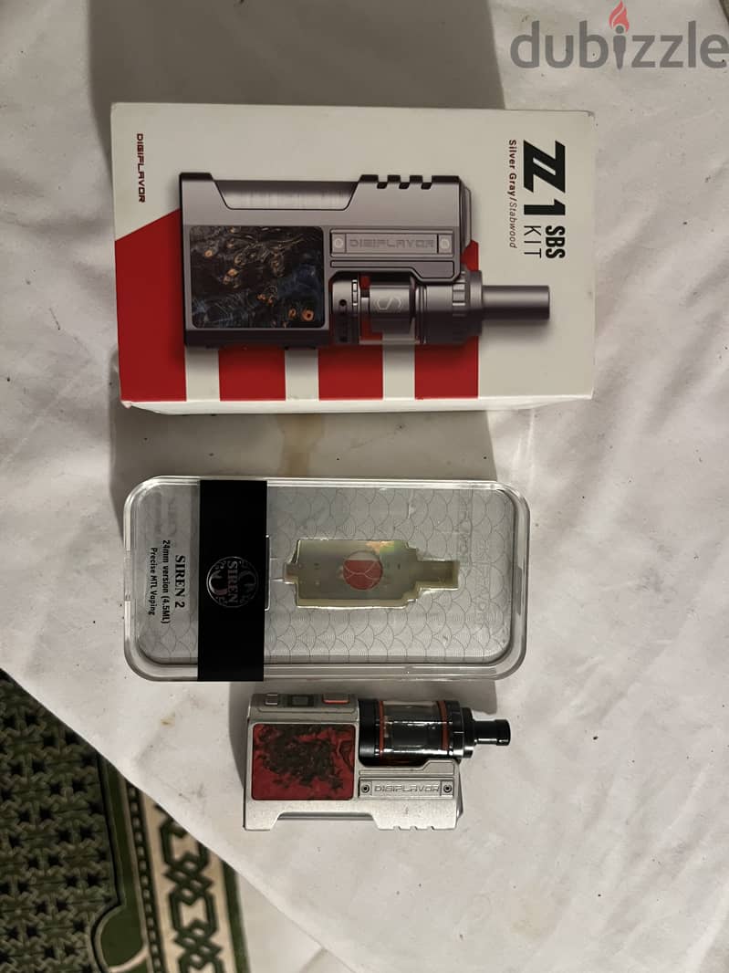 Kit MTL Digiflavour Z1 Tank siren V2 1