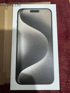 iphone 15 pro max Sealed ايفون 15برو ماكس متبرشم 0