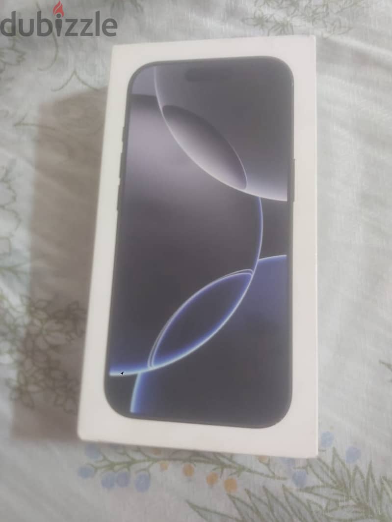 IPhone 16 Pro New Black Titanium 256 GB for 65,000 le 0