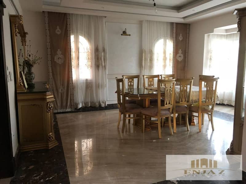 Villa for sale in Madinaty, Model D, Wide Garden, Special Finishes, Area (840 sqm) 6