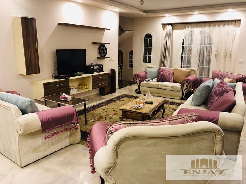 Villa for sale in Madinaty, Model D, Wide Garden, Special Finishes, Area (840 sqm) 11