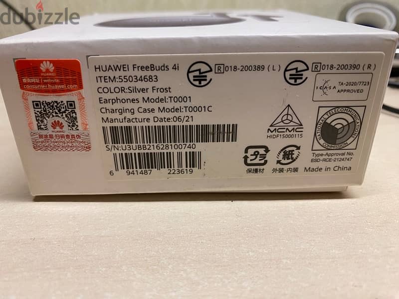 Huawei FreeBuds 4i - used but in excellent condition 1