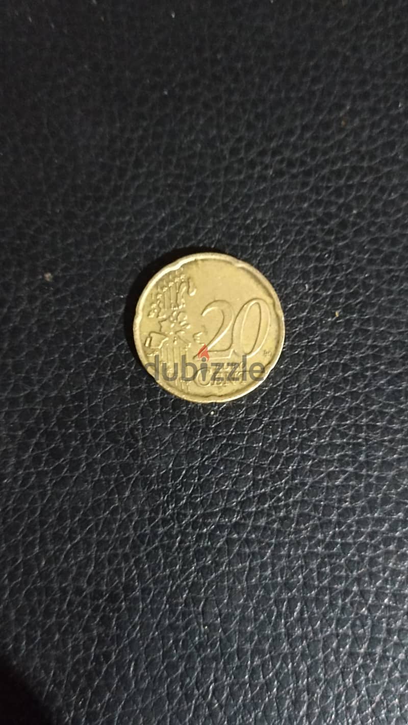 20 سنت يورو 2002 0