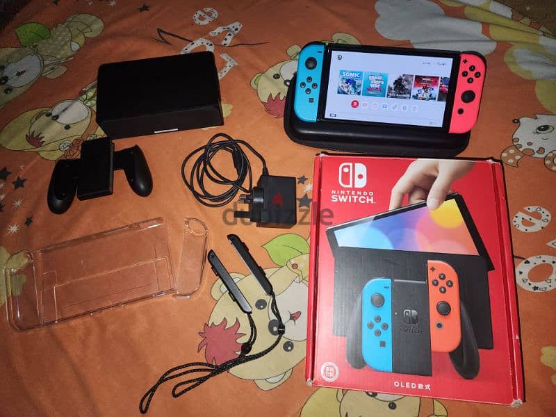 نينتيندو سويتش اولد معدل كسر زيرو Nintendo switch oled 0