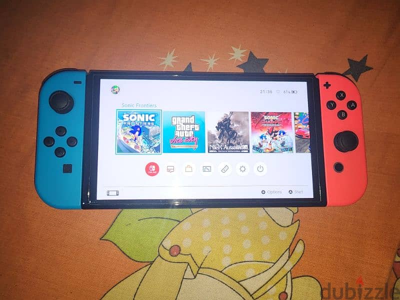 نينتيندو سويتش اولد معدل كسر زيرو Nintendo switch oled 1