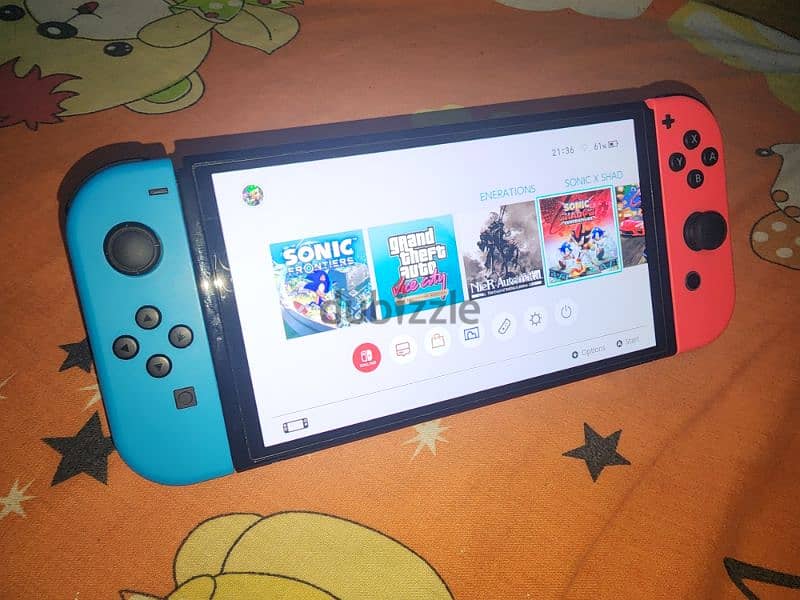 نينتيندو سويتش اولد معدل كسر زيرو Nintendo switch oled 3