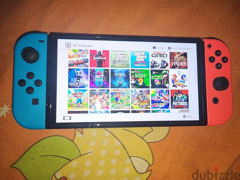 نينتيندو سويتش اولد معدل كسر زيرو Nintendo switch oled 9