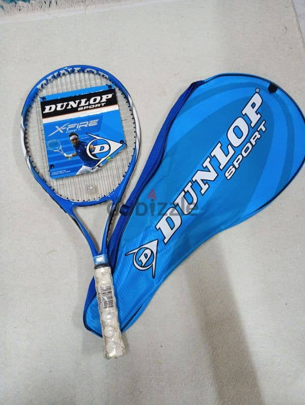 مضرب تنس ارضي dunlop 0