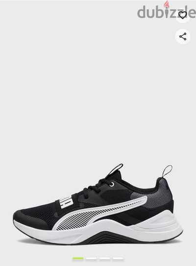 shoes puma trainning for women black and white