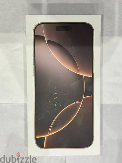 16 pro max titanium desert dual sim Hong kong za version