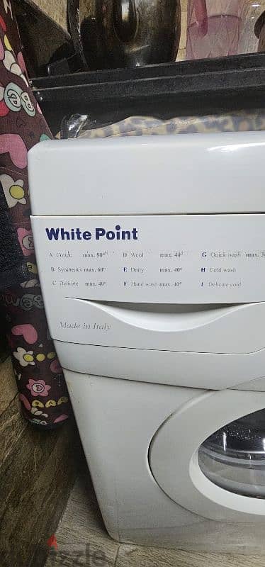 غساله ملابس White Point ايطالي 2