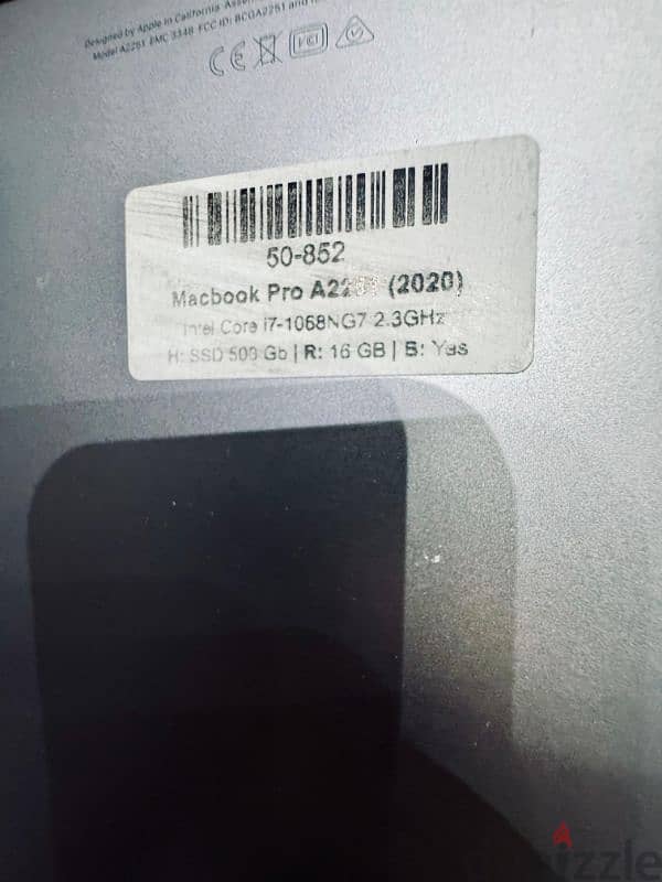 MacBook Pro i7 2020 10