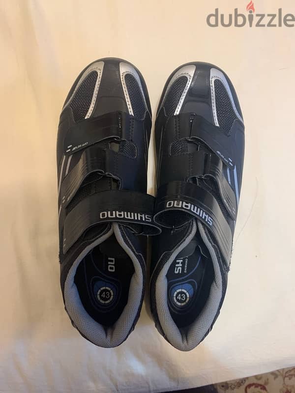 Shimano Offset Road Cycling Shoes + Clips 1