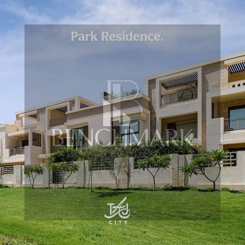 Garden duplex apartment for sale 208m Taj City New Cairo in front of Cairo Airport with 42% discount and the remaining installments over 6 years 24