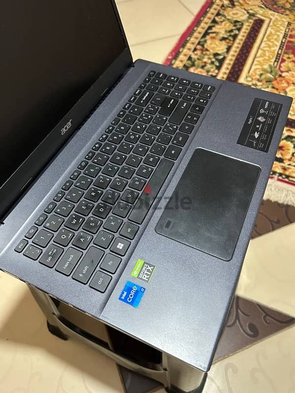 acer aspire 12th core I7 with rtx 3050 like new 0