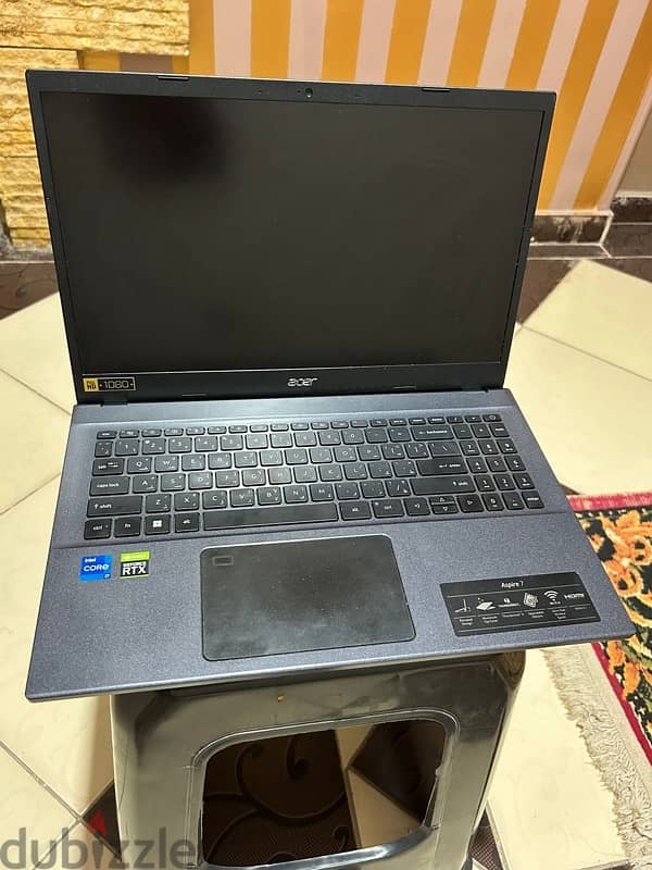 acer aspire 12th core I7 with rtx 3050 like new 1