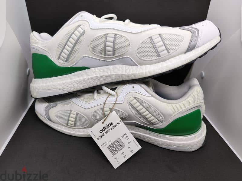 Adidas UltraBoost Supernova DNA 'White Green' 10