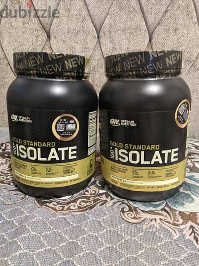 Whey Protein Isolate Gold Standard - New Original 100%