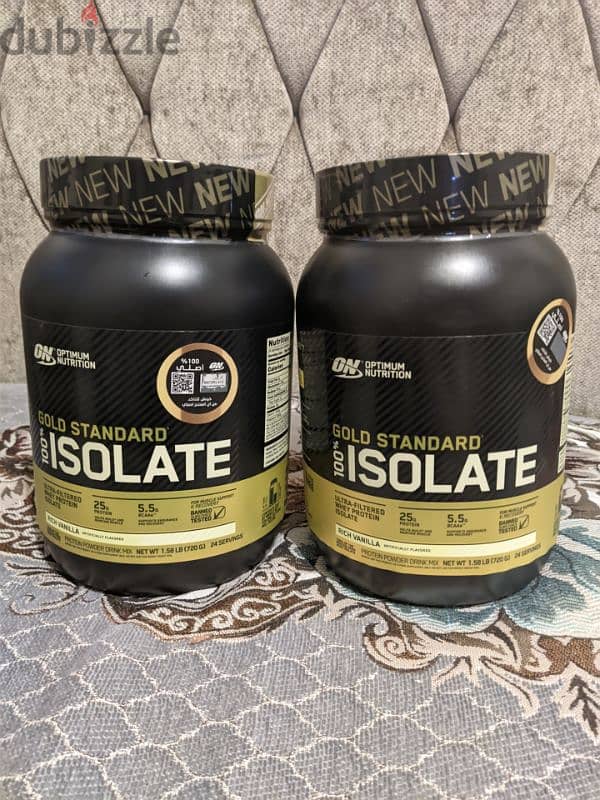 Whey Protein Isolate Gold Standard - New Original 100% 0