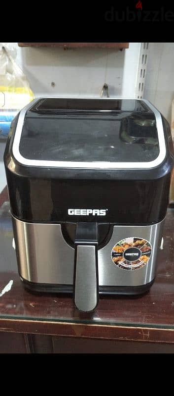 قلاية هوائية 5 لتر 1600 واط من جيباس Geepas GAF37527 Digital Air Fryer 1