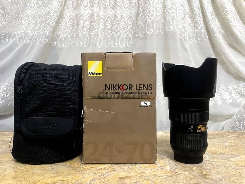 Nikon 24-70 f 2.8  . . نيكون ٢٤-٧٠ 1