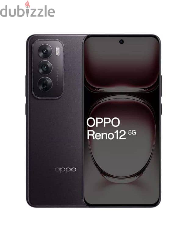 oppo Reno 12 5g 12+512 80w ضمان محلي صنع في مصر 0