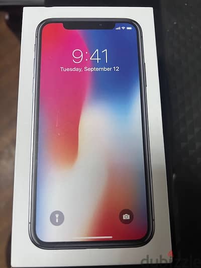 Iphone X64 , 64 GB , Space Grey , no single  scratch ,