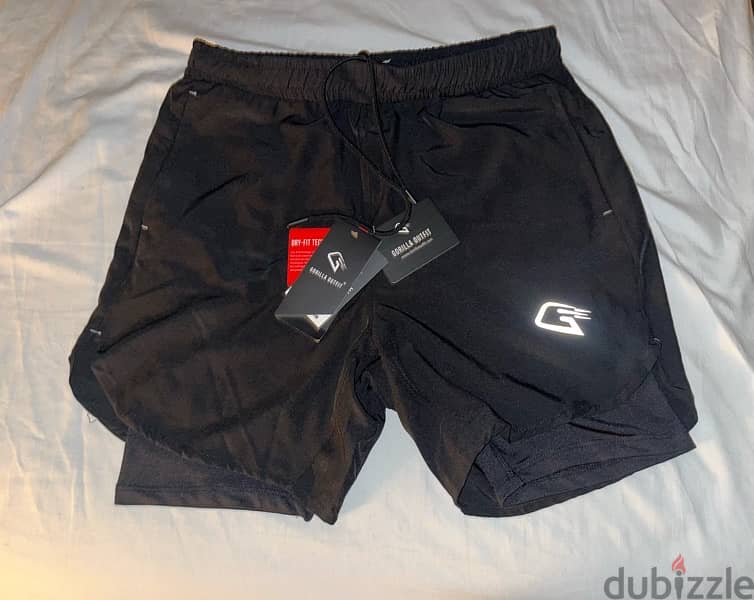 gym shorts from gorilla outifit 0