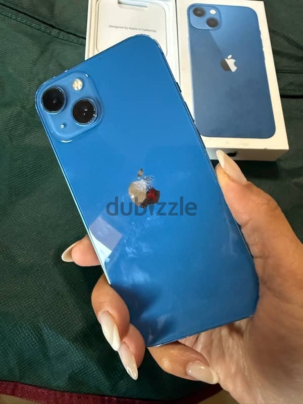 Iphone 13 128 blue 6