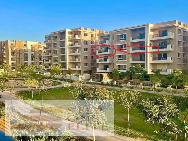 Apartment (3 rooms) with an open view to the landscape in Taj City Compound - New Cairo 0