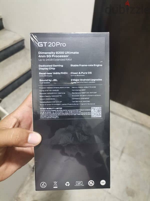 Infinix GT 20 Pro متبرشم زيروو 1